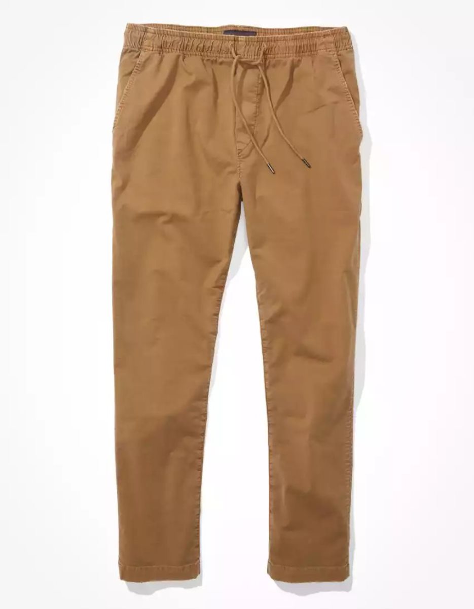 Pantalon American Eagle AE Flex Lived-In Trekker Khaki Multicolore Homme | FTB-92847853